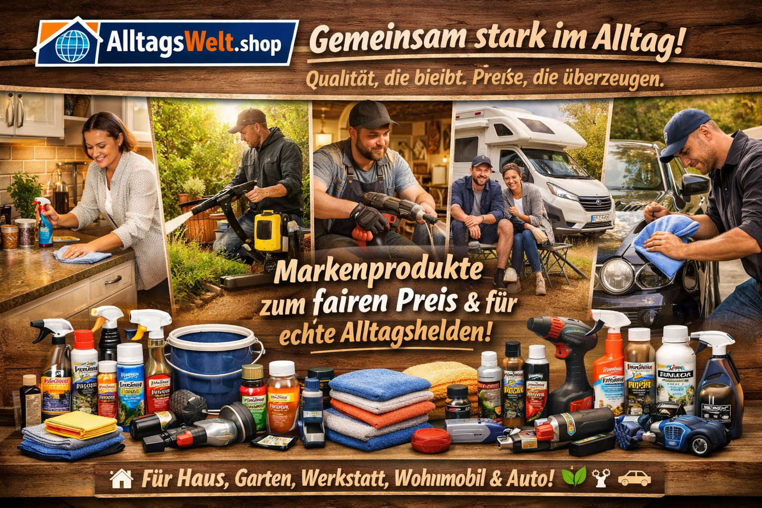 Gemeinsam stark im Alltag – mit Produkten, die halten, was sie versprechen